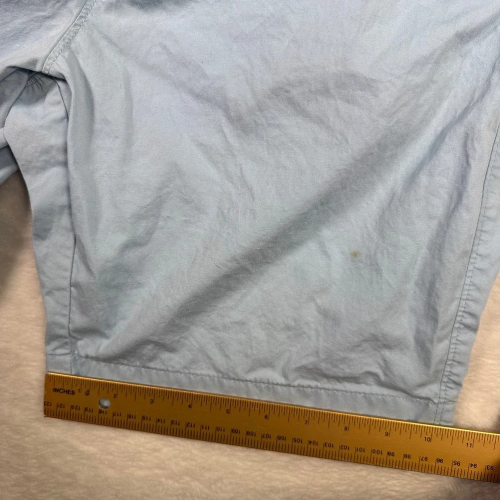 J. Crew Men's Light Blue Club Short Cotton Blend Size 33W‎